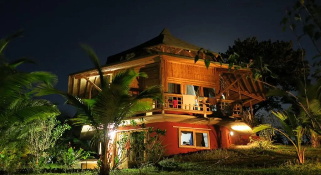 Deseo Bamboo Ecolodge - Bungalows, Rezervovat Hotel Hotely v Santa Catalina se snídaní, Snídaně