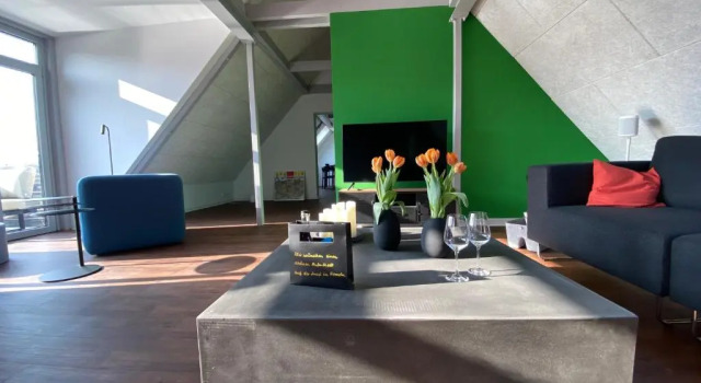 Апартаменты c 1 комнатой Loft im Schleusenhaus