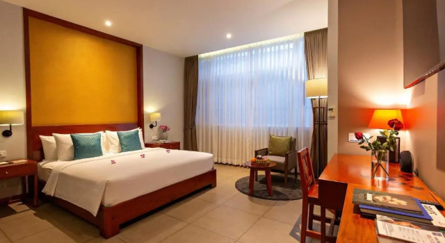 Двухместный номер Deluxe Indra Hotel