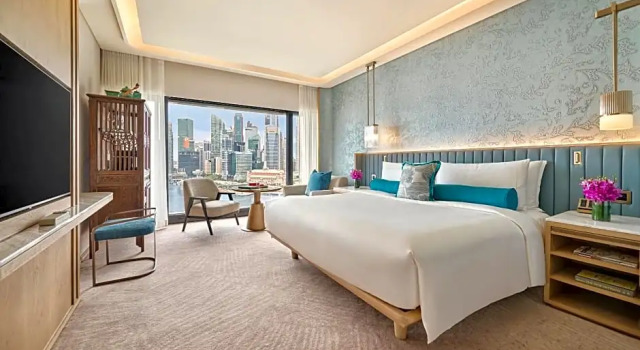 Двухместный номер Marina Bay Mandarin Oriental, Singapore