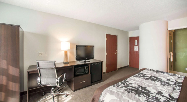Standardowy dwuosobowy pokój Sleep Inn Decatur I-72