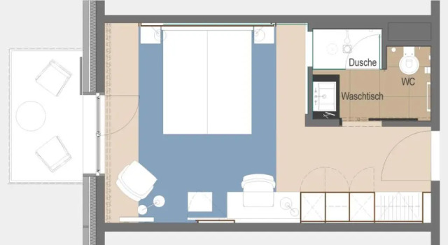 Номер Comfort Hafenhotel Meereszeiten