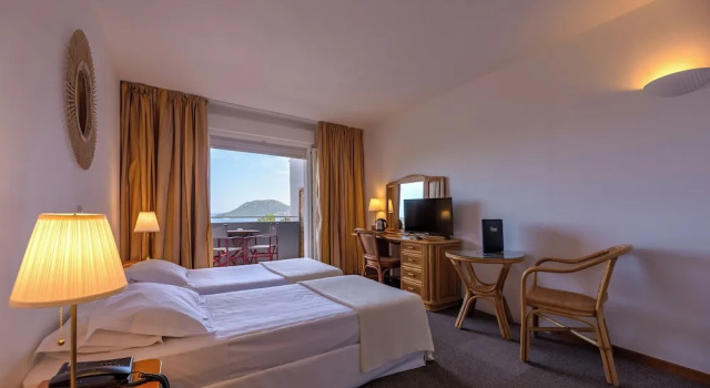Двухместный номер Standard с балконом и с видом на море Hotel Le Tilbury