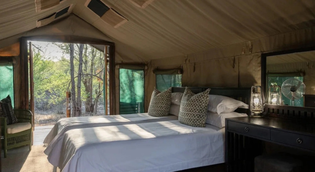 Mashatu Tent Camp - Mashatu Game Reserve, Book Campingplads Camping og glamping i Central District, Campingplads