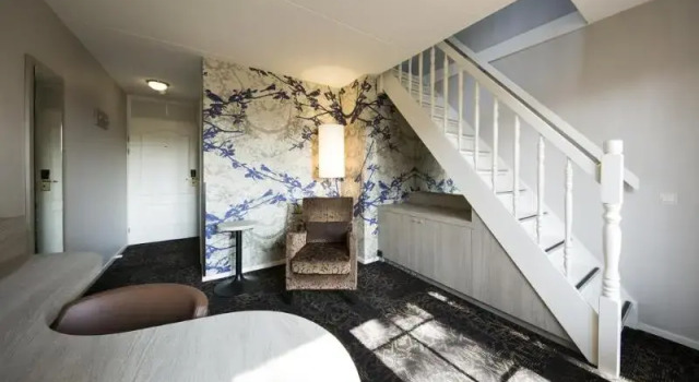 Двухместный номер Deluxe с балконом Fletcher Hotel-Restaurant De Broeierd-Enschede
