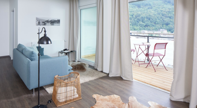 Двухместный номер Standard с балконом Hotel Trabener Hof