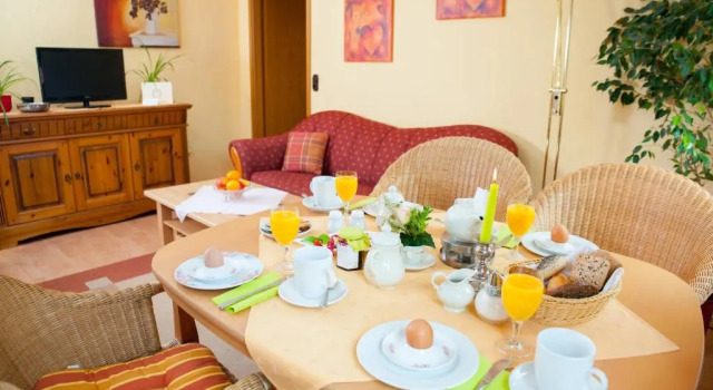 Апартаменты с 2 комнатами с балконом Ferienapartments Schnibbe