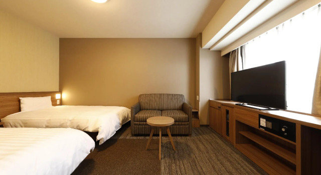 Трёхместный номер Standard Dormy Inn Premium Fukui Natural Hot Spring