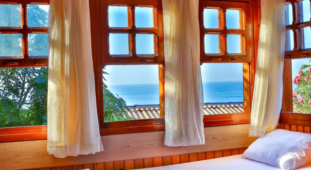 Номер Standard с балконом и с видом на море Hotel Villa Onemli