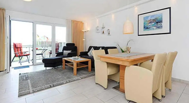 Двухместный номер Standard с балконом и с видом на море Residenz am Hafen