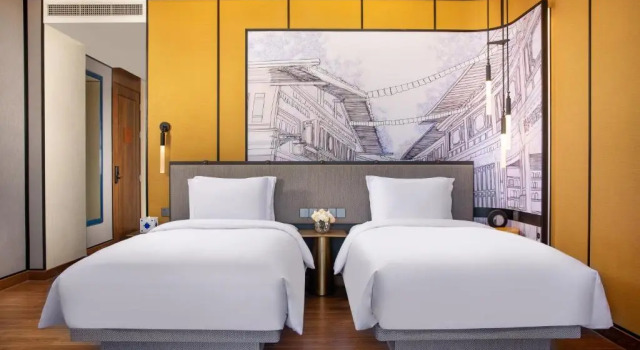 Номер Premium с балконом Hotel Indigo Diqing Moonlight City by IHG