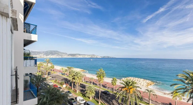 Апартаменты Sea View Large 2 Bdr Promenade des Anglais