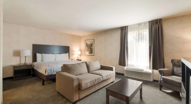 Двухместный люкс SureStay Plus Hotel by Best Western SeaTac Airport