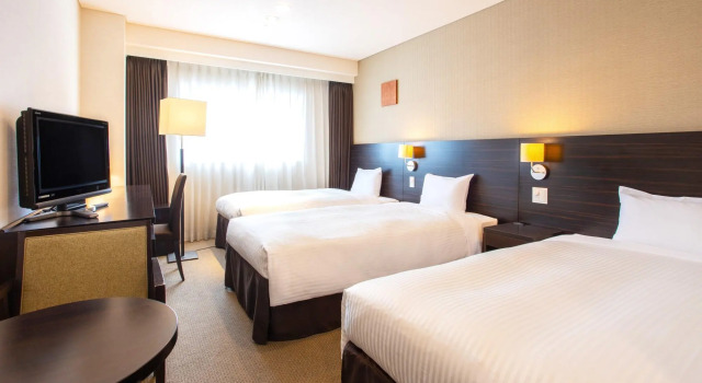 Трёхместный номер Standard Art Hotel Hirosaki City