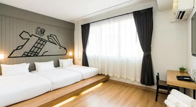 Трёхместный номер Deluxe Marwin Villa