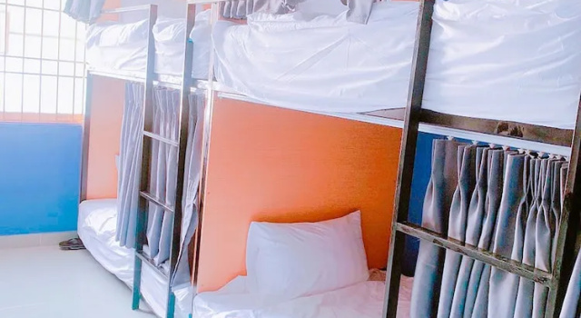 Кровать в общем номере Hip's House Homestay - Hostel