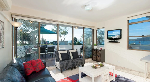 Water views at Fleetwood 2 - Shoal Bay
