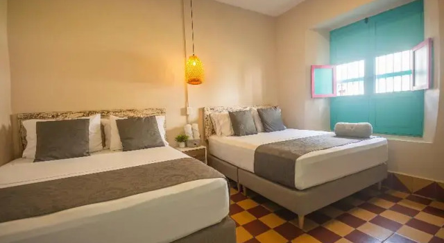 Четырёхместный номер Economy CASA HOTEL LAS HORTENSIAS