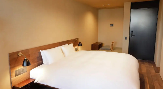 Двухместный номер № 205 Deluxe with Open-air Bath с видом на внутренний двор Sowaka