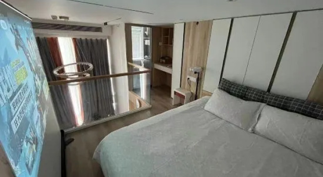 Люкс Deluxe Mingshe Meiyu International Apartment (Blue Whale World Branch)