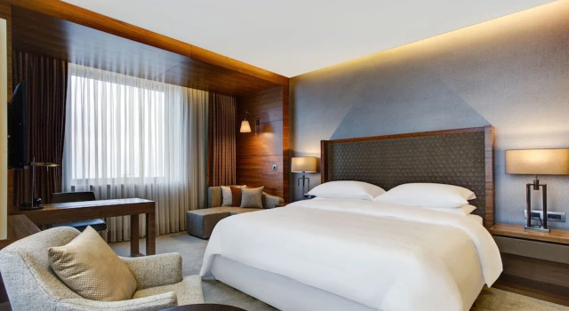 Двухместный номер Deluxe Grand с видом на море Sheraton Grand Samsun Hotel