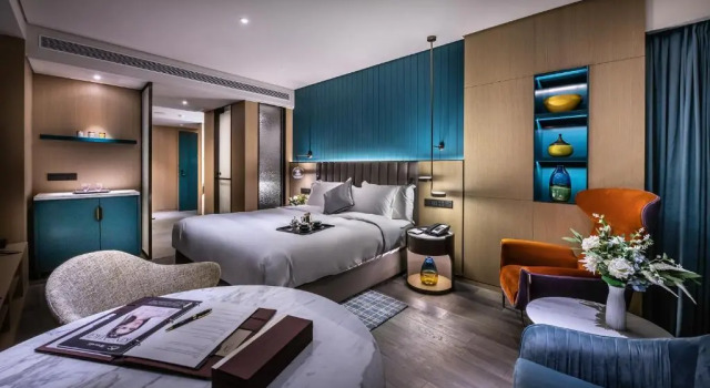 Двухместный номер Stylish с видом на город Elegant Hotel Guangzhou Zhujiang New Town Canton Tower