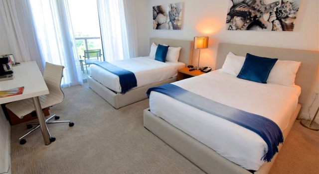 Modern Studio With Amazing Ocean & Bay View @ Beachwalk Resort, Book Resort Hollywood Panhandle Florida