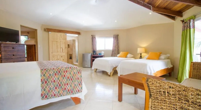 Семейный люкс c 1 комнатой с видом на бассейн Tamarindo Village Hotel