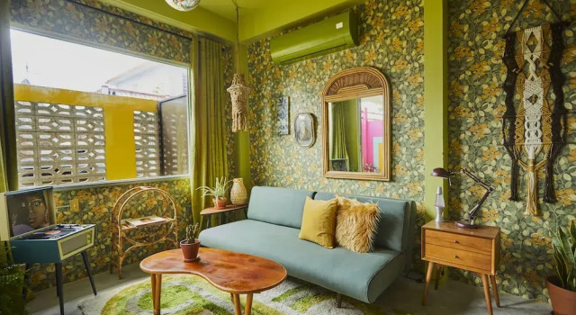 Апартаменты с балконом MOOD HAUS by DW - 70s Retro Stays