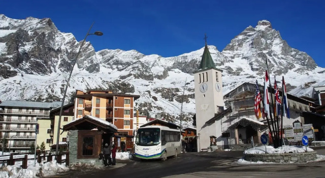 Апартаменты Matterhorn View Apartment in Breuil-Cervinia near Ski Area