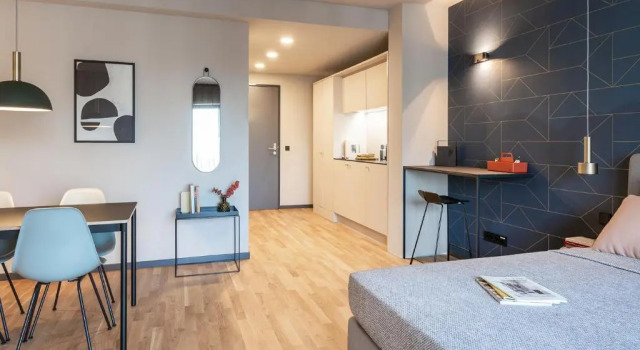 Студия Deluxe ipartment Frankfurt Airport