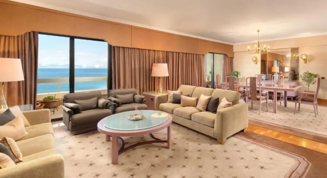 Люкс Royal с видом на море Rodos Palace Abav2 Suites Collection