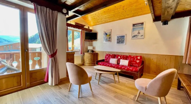 Кровать в общем номере Club Alpina - Champagny-en-Vanoise