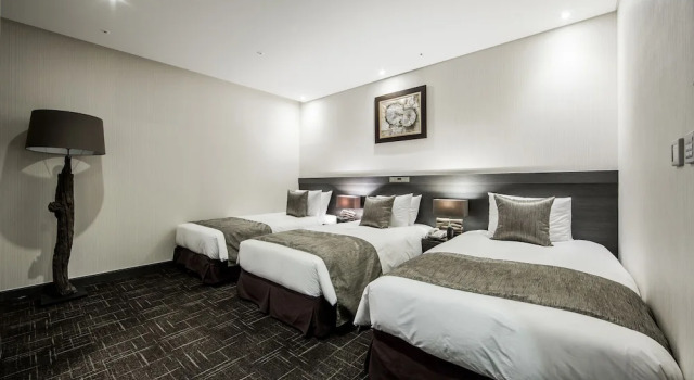 Трёхместный номер Inside - No Window Golden Seoul Hotel