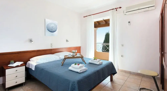 Апартаменты Premium corfushell sea view apart hotel