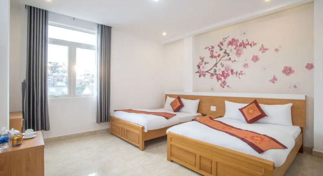 Трёхместный номер Standard с видом на город Son Trang Hotel Da Lat