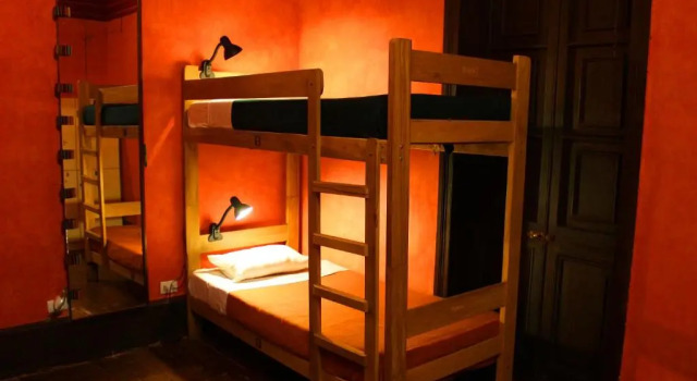 Кровать в общем номере KACLLA, The Healing Dog Hostel