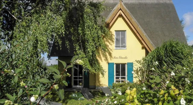 Reetdachhaus in Krienke