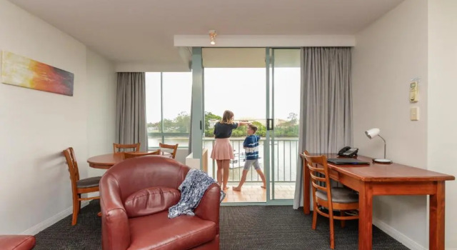 Апартаменты с 2 комнатами Burnett Riverside Hotel