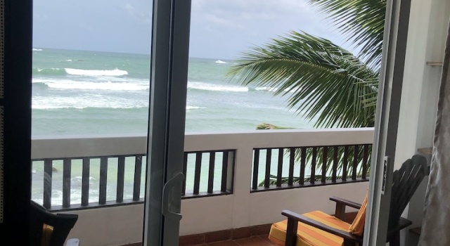 Апартаменты с балконом и с видом на море La Veranda Di Serena