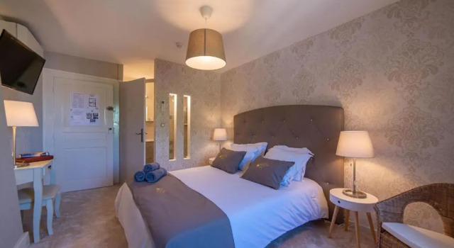 Двухместный номер Deluxe Hôtel Au Coq Dort Spa
