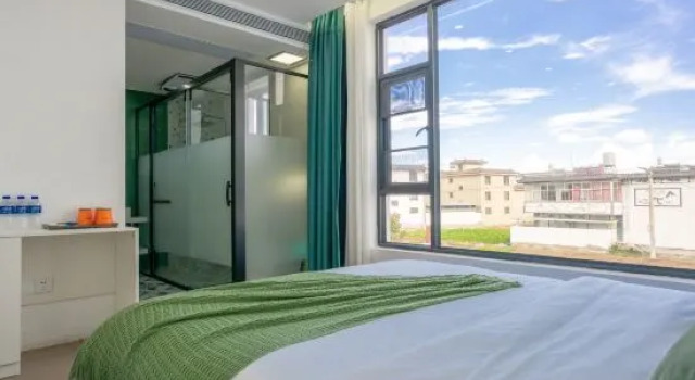 Семейный люкс c 1 комнатой с видом на сад Dali Ban Hai Ting Feng Seaview Pastoral Healing Homestay