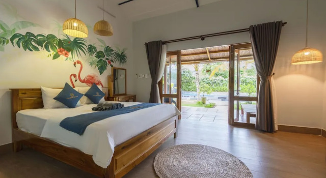 Номер Deluxe Khu Nghỉ Dưỡng Green Bungalow Phu Quoc