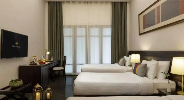 Трёхместный номер Deluxe с балконом Thai Akara - Lanna Boutique Hotel