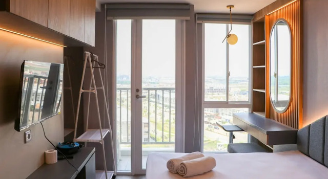 Студия Studio  with Sea View Tokyo Riverside PIK 2 Apartment By Travelio