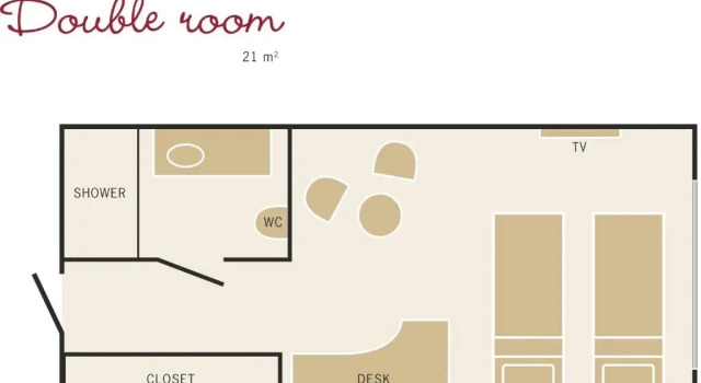 Двухместный номер Premium Hotell Laponia
