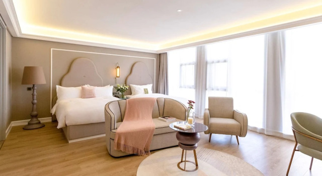 Classic czteroosobowy rodzinny pokój Mercure Taiyuan E Tech