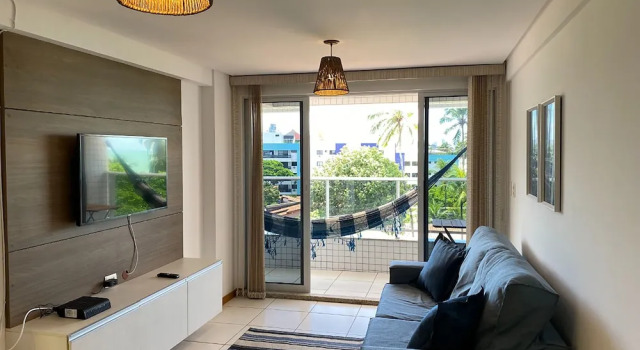 Семейные апартаменты с балконом Bela Hospedagem - Atl Sul em Cabo Branco