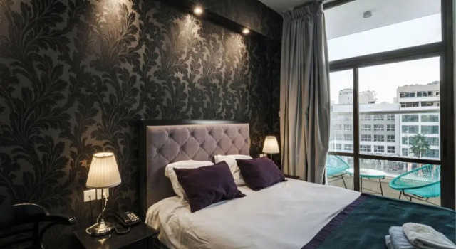 Двухместный номер Standard с балконом Kikar Boutique Hotel