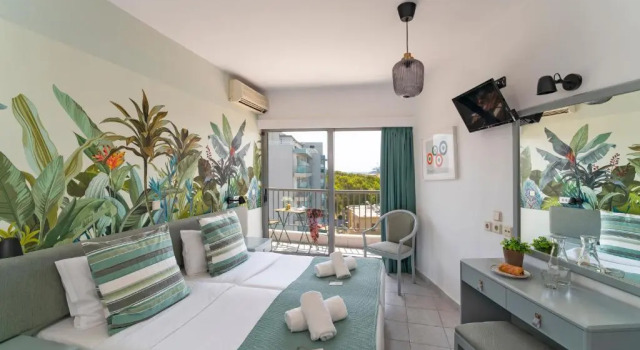 Двухместный номер Standard с балконом STAY Rhodes Hotel